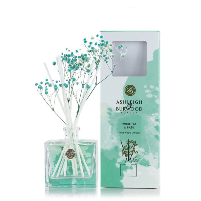 Ashleigh & Burwood - Life in Bloom Reed Diffuser - White Tea & Basil